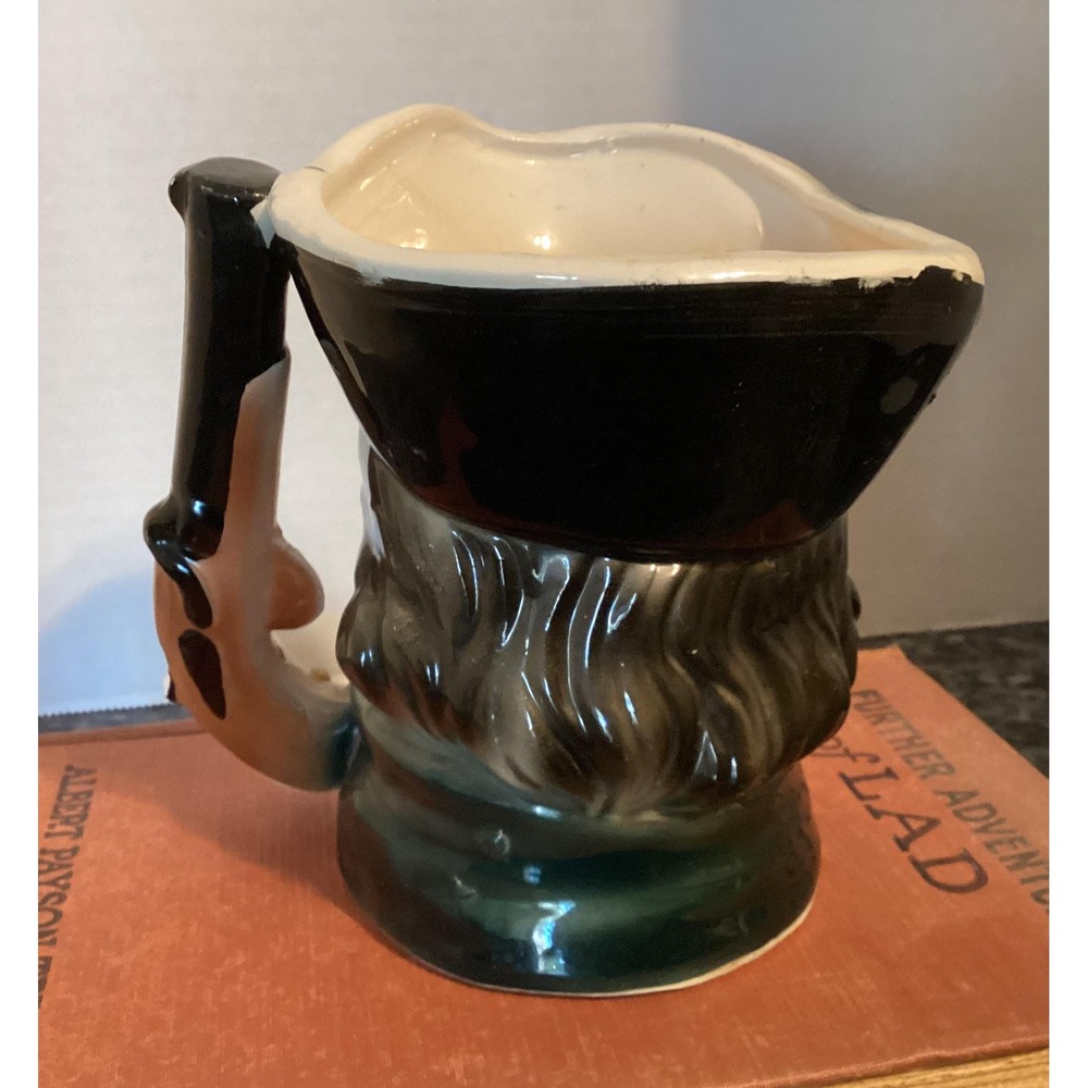 Vintage‎ Pirate with Eye Patch Ceramic Pitcher - Picture 4 of 7